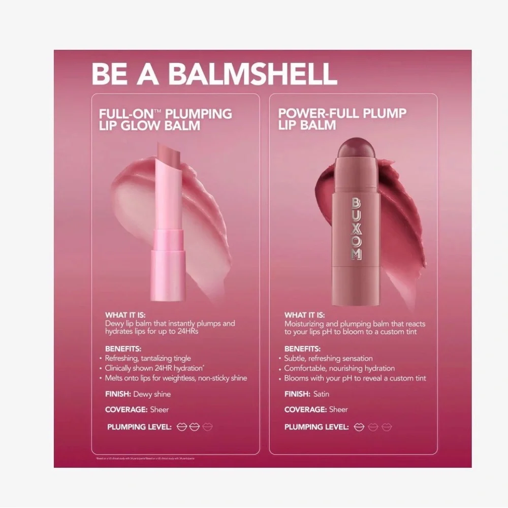 BUXOM Rosé All Day Hydrating Lipstick - Pink Shade